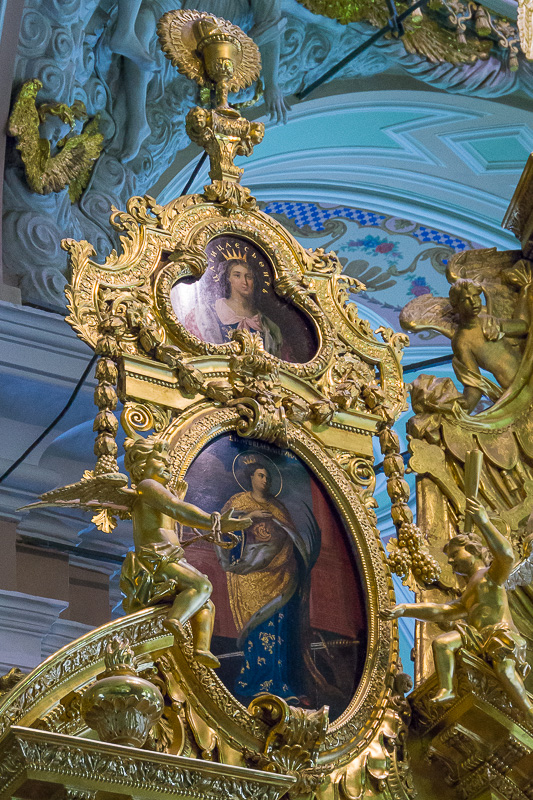 Ikoneita Pietari-Paavalin katedraalissa, Pietari